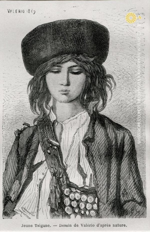 Théodore Valerio, Jeune Tsigane