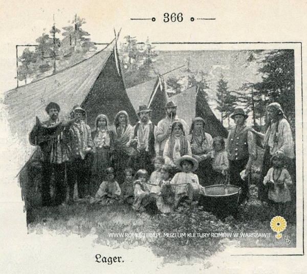 Zigeunerleben, w obozie