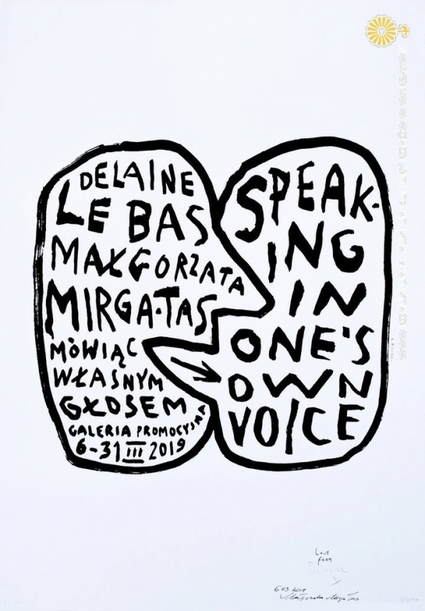 Speaking in one`s own voice, Delaine Le Bas, Małgorzata Mirga-Tas