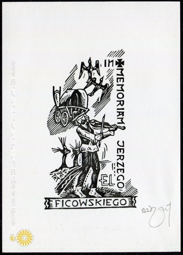 Exlibris In memoriam Jerzego Ficowskiego