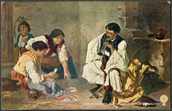 Question au sort. - Kartenaufschlägerin. - Пропочица