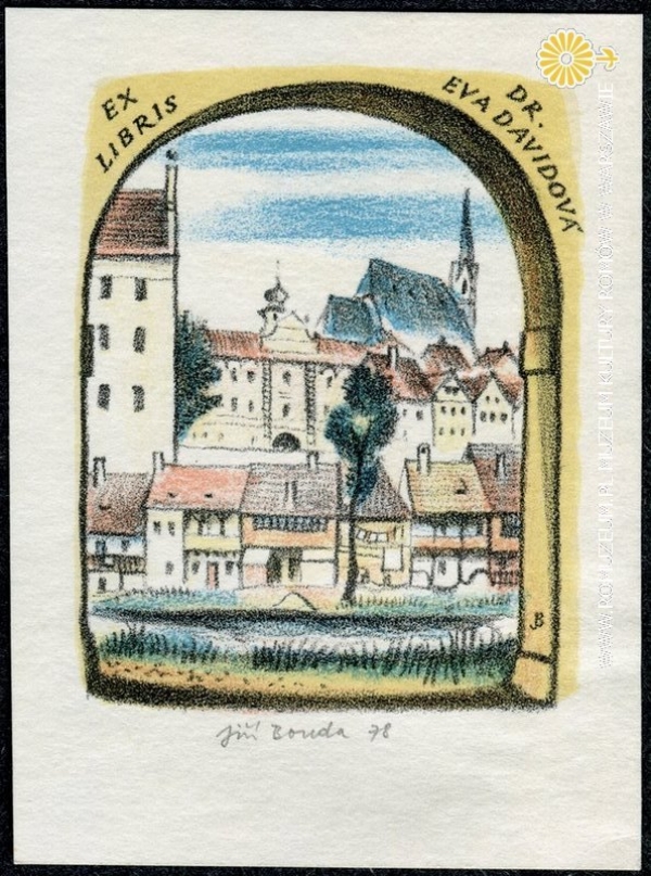 Exlibris Dr. Eva Davidová