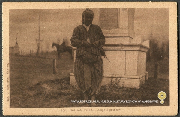 Balkan Typen - Junge Zigeunerin